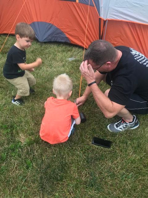 Setting up the tent for camping.jpg