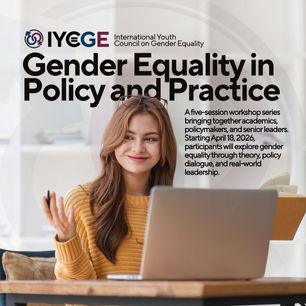 Registrations Open: Gender Equality in Policy & Practice