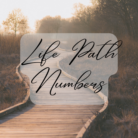 Life Path Numbers