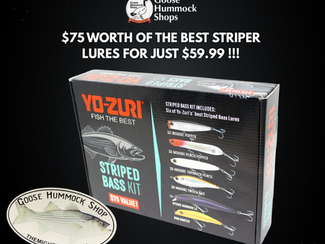 NOT SURE WHAT TO GET THE STRIPER FISHERMAN ON YOUR LIST? CHECK THIS OUT: