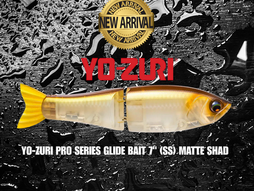 NEW ARRIVAL-YO-ZURI PRO SERIES GLIDE BAIT 7" 