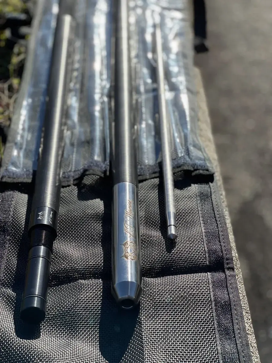 LT MARINE COMMERCIAL 8' 2 PC HARPOON RIGGED W/ SS DART & STORAGE BAG