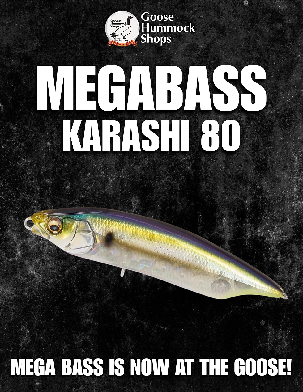 WORLD-FAMOUS MEGABASS LURES ARE NOW AT GOOSE HUMMOCK