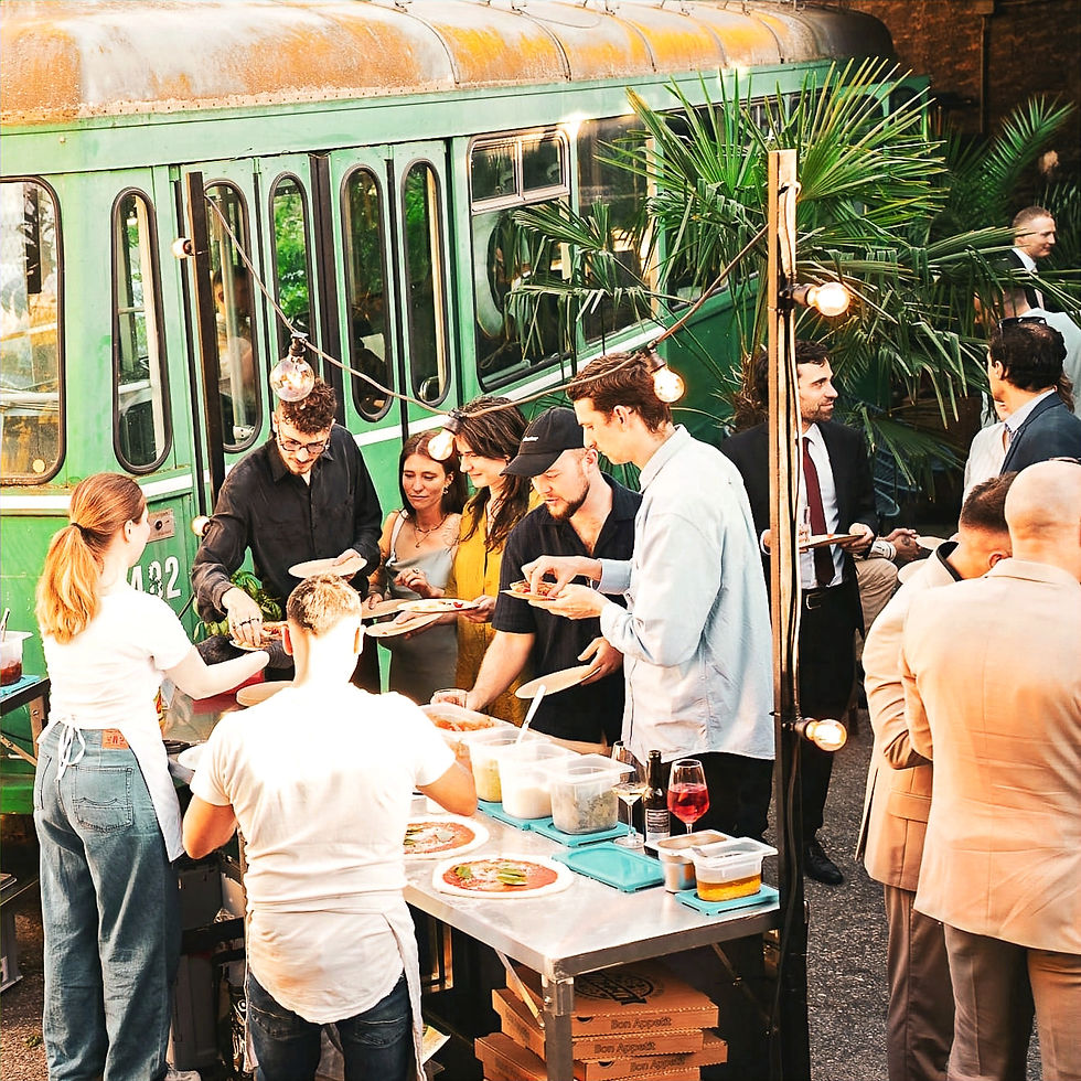 Hochzeits-Catering im Ostquai Basel