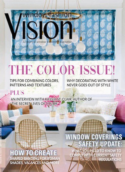 PRINT FEATURE: WINDOW FASHION VISION MAGAZINE