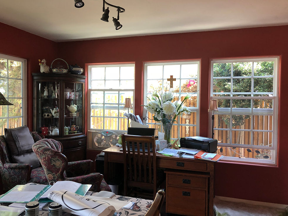 Before - Jewel-Toned Dining Room Makeover