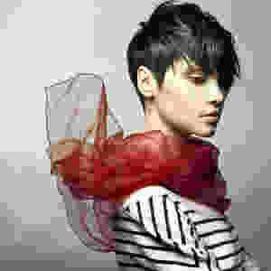 Pixie and scarf