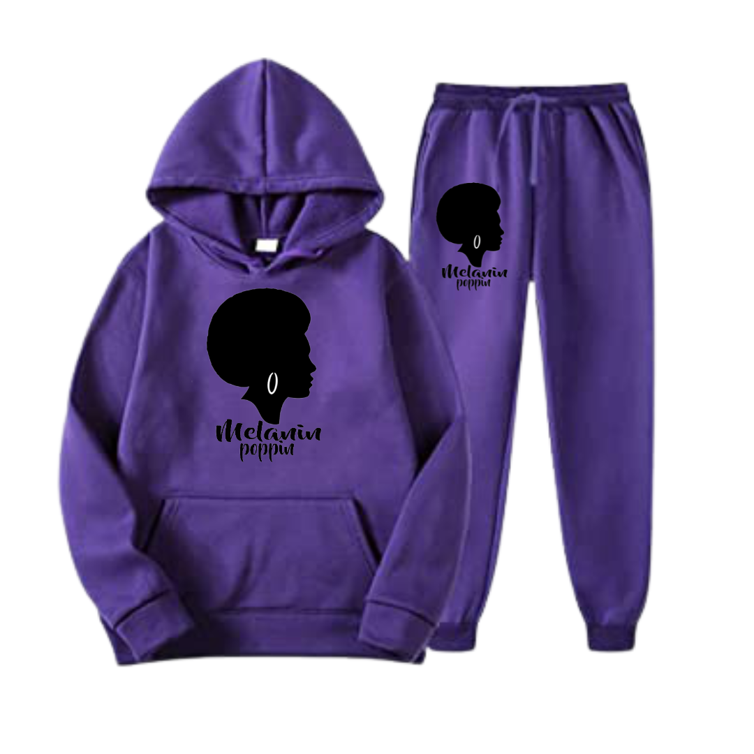 Melanin Poppin Jogger Set