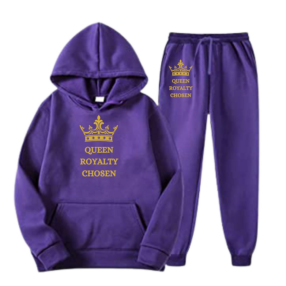 Thumbnail: Queen Royalty Chosen Jogger Set