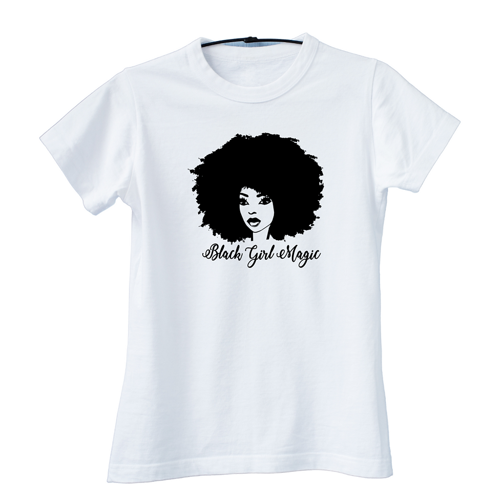 Thumbnail: Black Girl Magic (Hair) Shirts