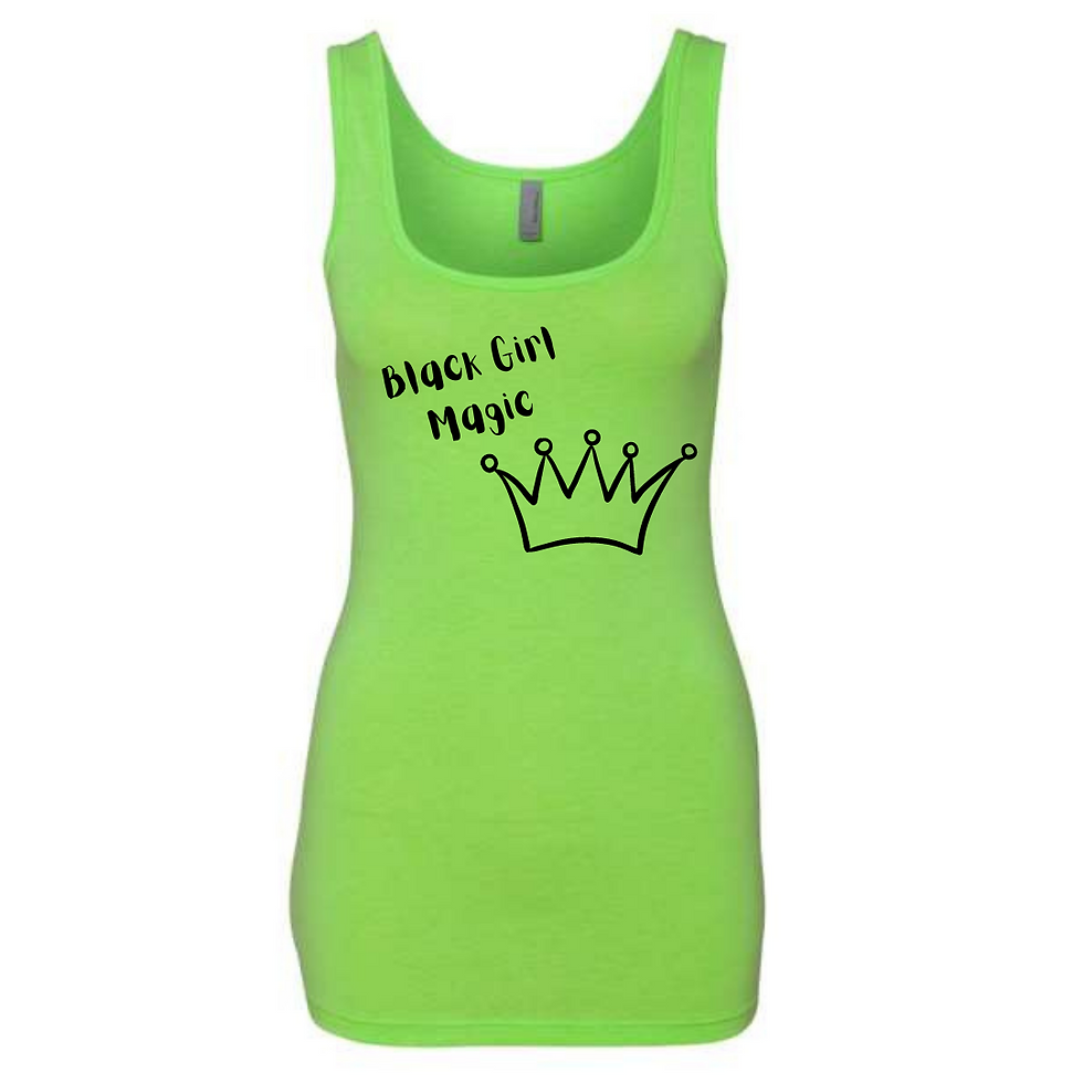 Thumbnail: Black Girl Magic (Crown) Tank Top