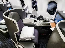 airplane seat with recliner 