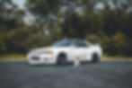 Krish's R32 and his dog Bhakti