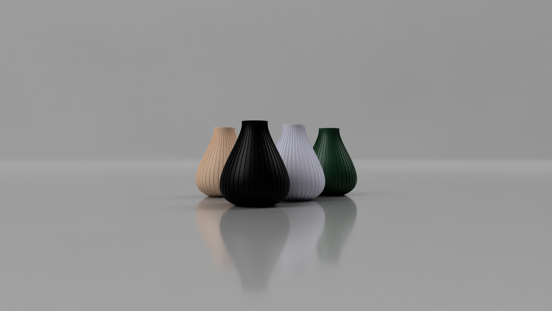 Aura, vază decorativă pentru flori uscate sau artificiale Printată 3D