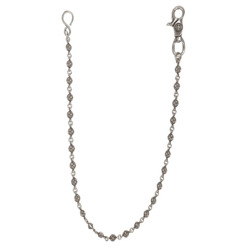 Short cross wallet with chain