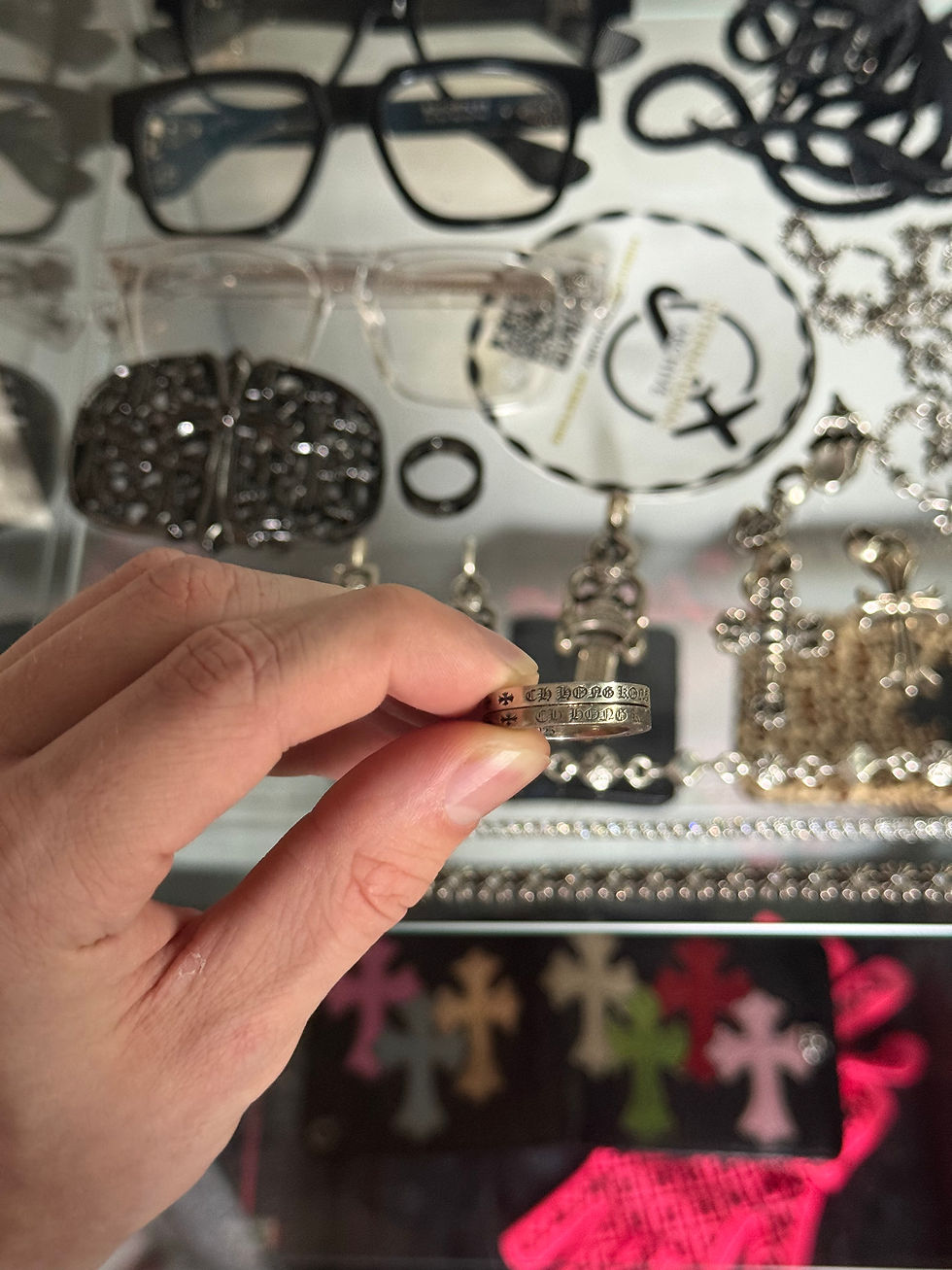 Thumbnail: Chrome Hearts Hong Kong Spacer ring 