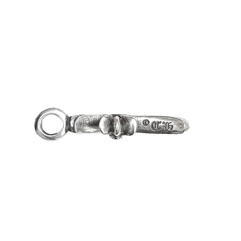 Thumbnail: Chrome Hearts Sapphire Cemetery Cross Pendant