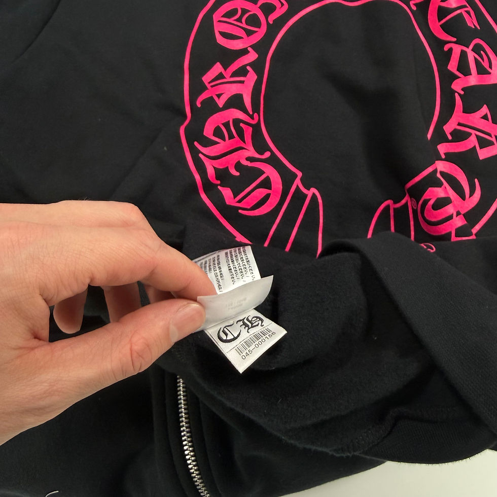 Thumbnail: Chrome Hearts Floral Zip Up  Horseshoe Hoodie 