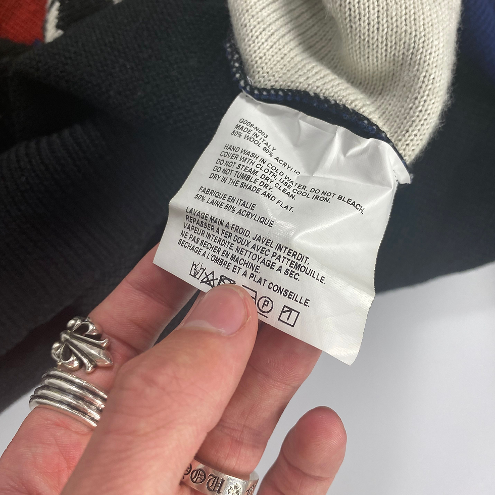 Thumbnail: Gosha Rubchinskiy Scarf Panel Knit