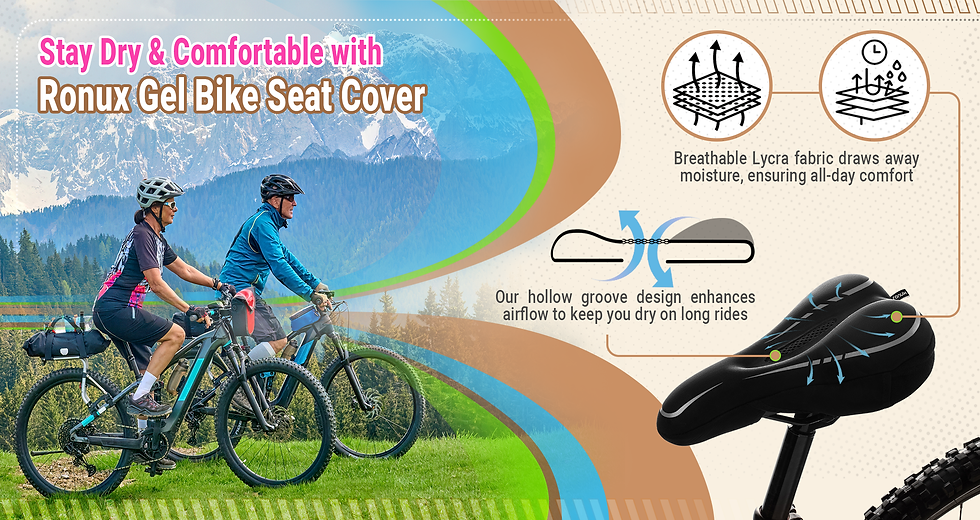 Ronux bicycle saddle cushion cover.png