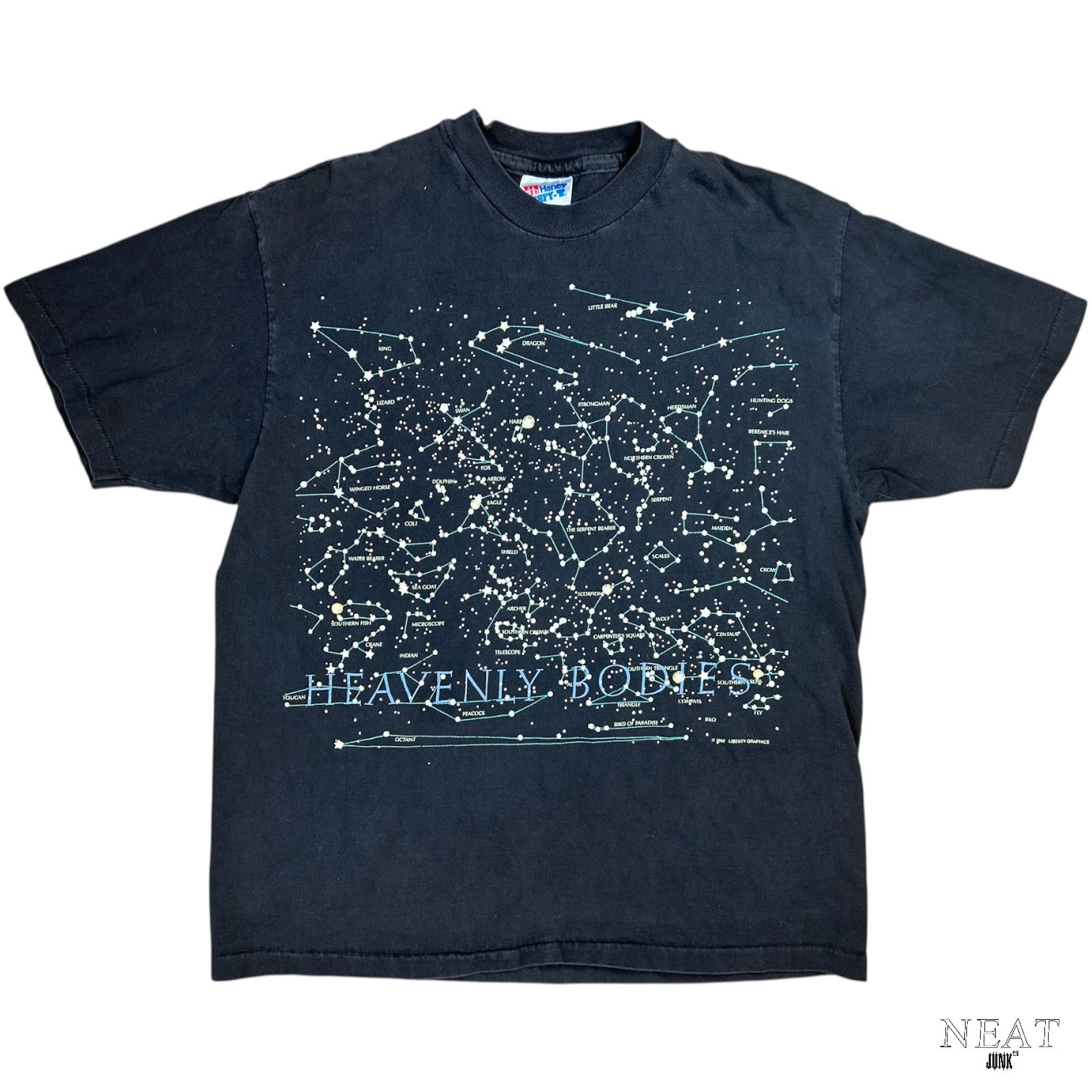 90's Constellation all over print T-Shirt