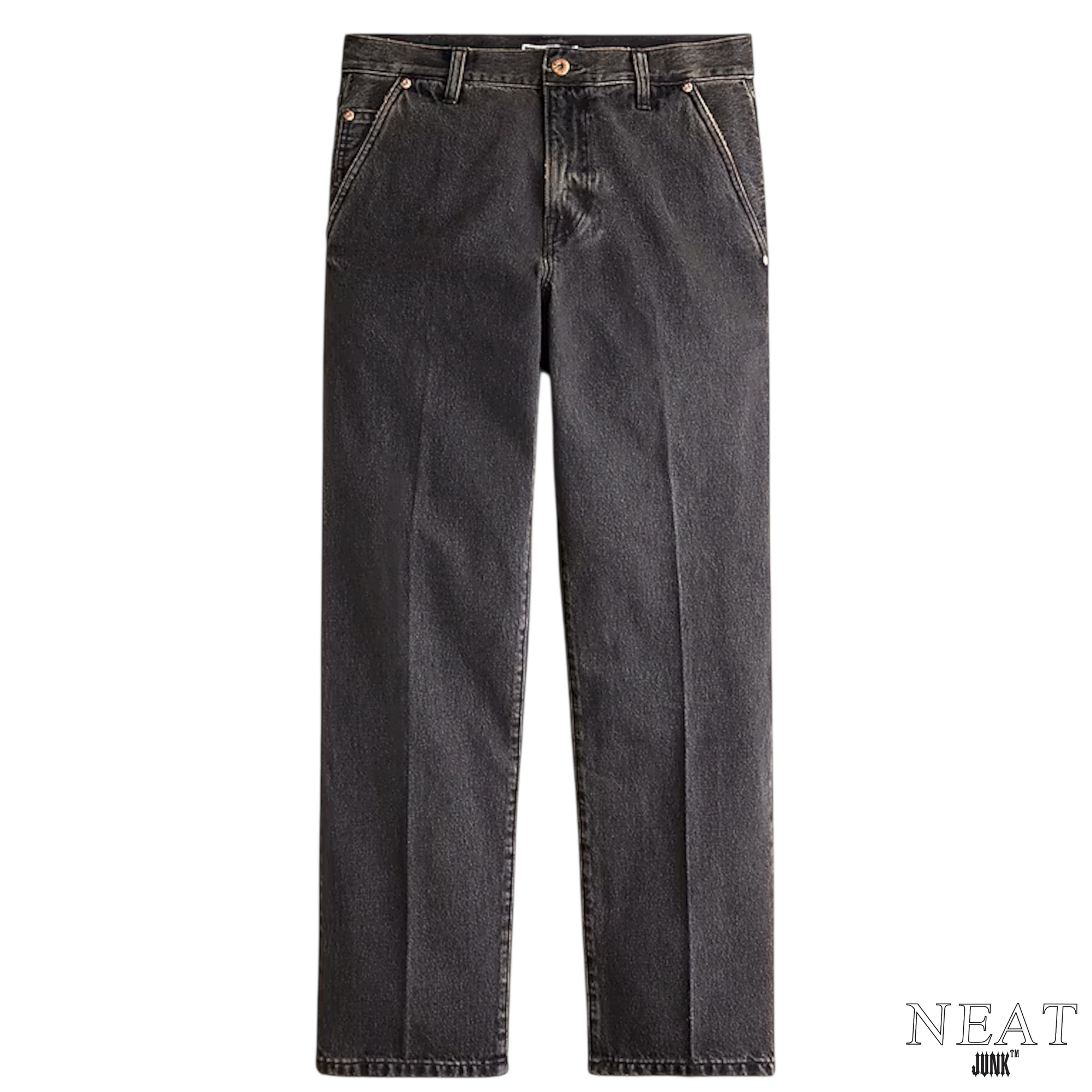 Wallace & Barnes creased slant-pocket jean