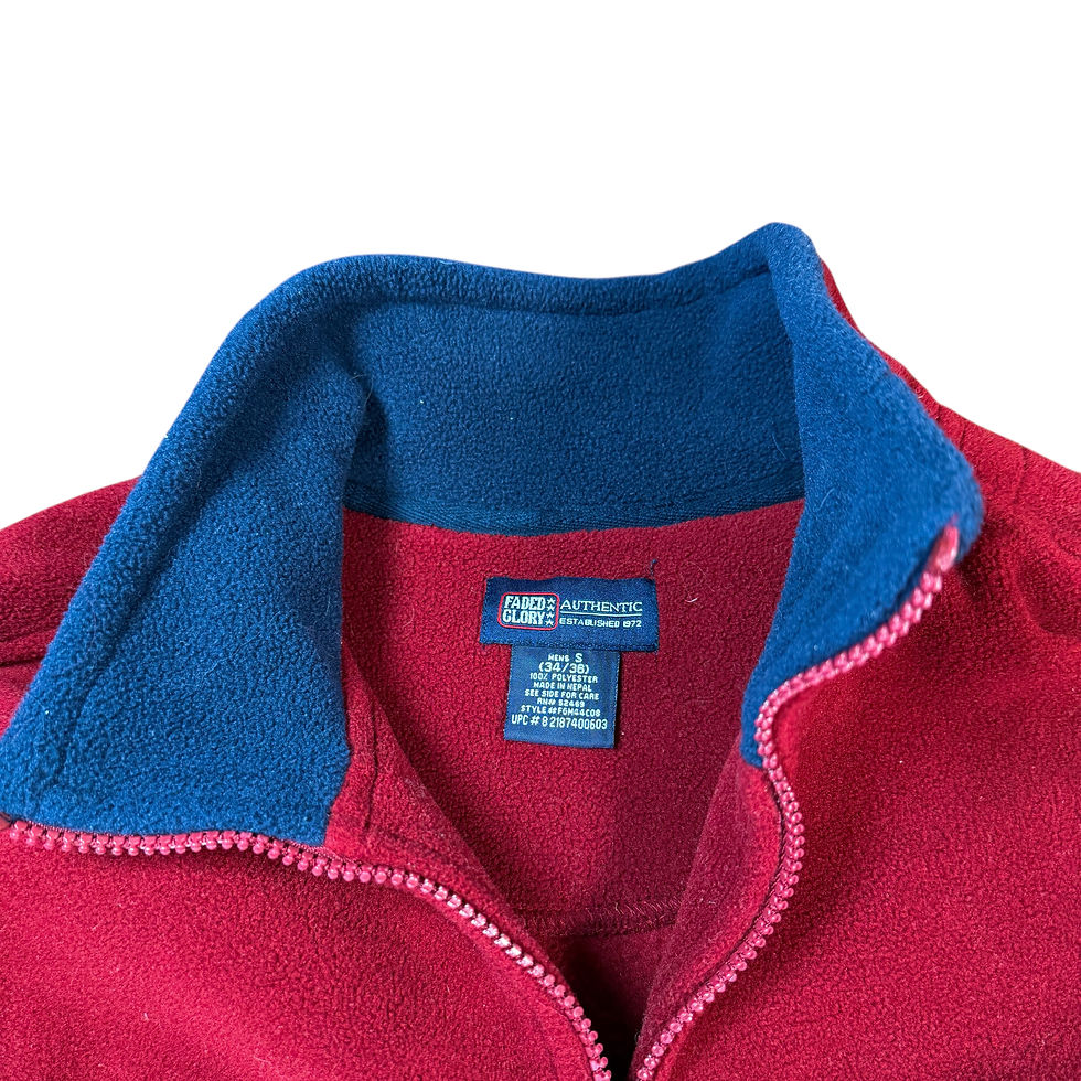 Thumbnail: Faded Glory Quarter-zip Sweatshirt