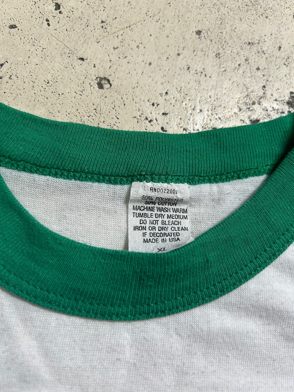 Thumbnail: 1990 USMC Marathon Ringer T-Shirt