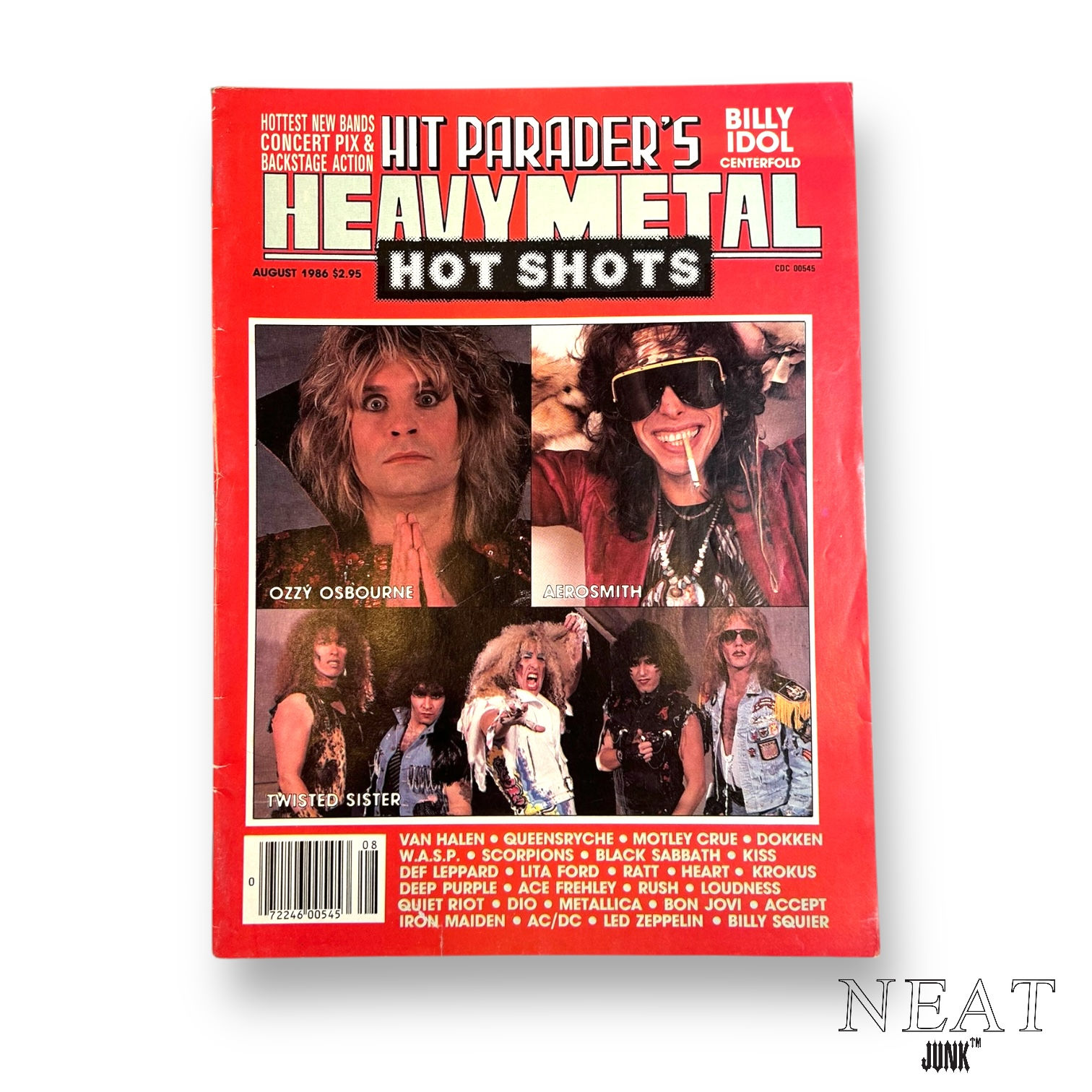 1986 Heavy Metal Hotshots Magazine