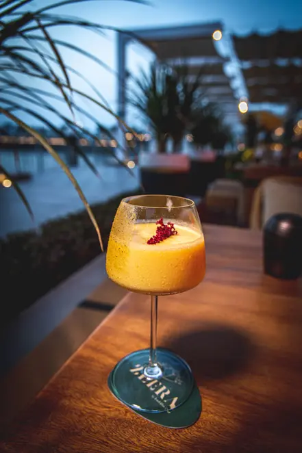 Indian Mango Cocktail at Zeera