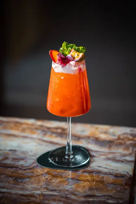 indian cocktail at zeera