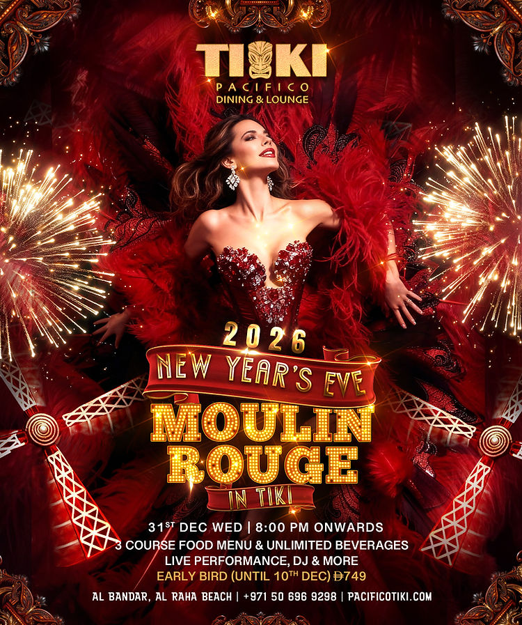 New Year's Eve Moulin Rouge Night