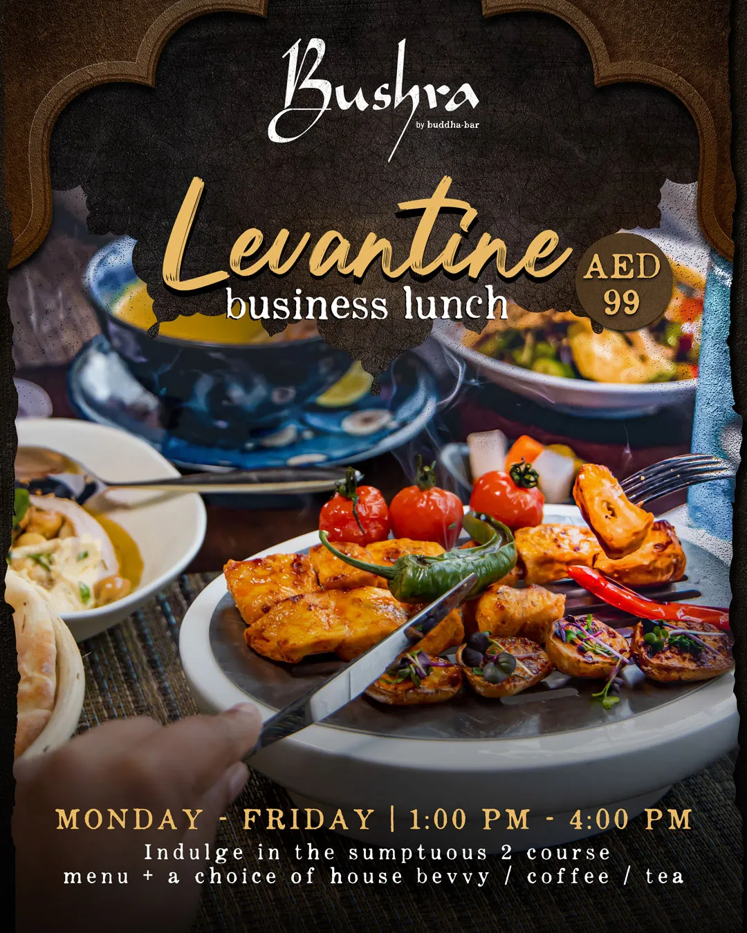 Current Promotions & Offers Bushra by BuddhaBar Yas bay Abu Dhabi