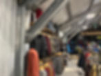 Interior of custom metal buildings used as a retail store