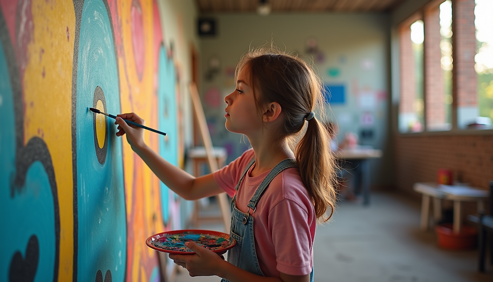 Join Us for the We>Me Community Mural Painting Session at the Paris Community Center