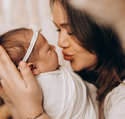 Mama und Baby