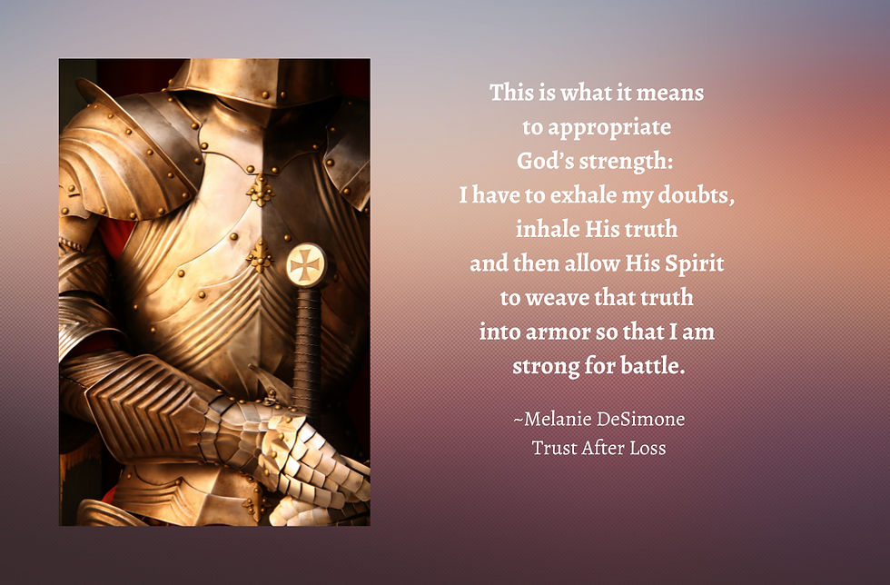 Trust After Loss: Appropriate God’s Strength