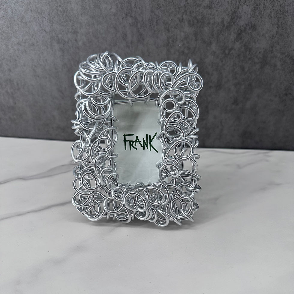 Thumbnail: "Loops" Wire Photo Frame (2"x3"  window)