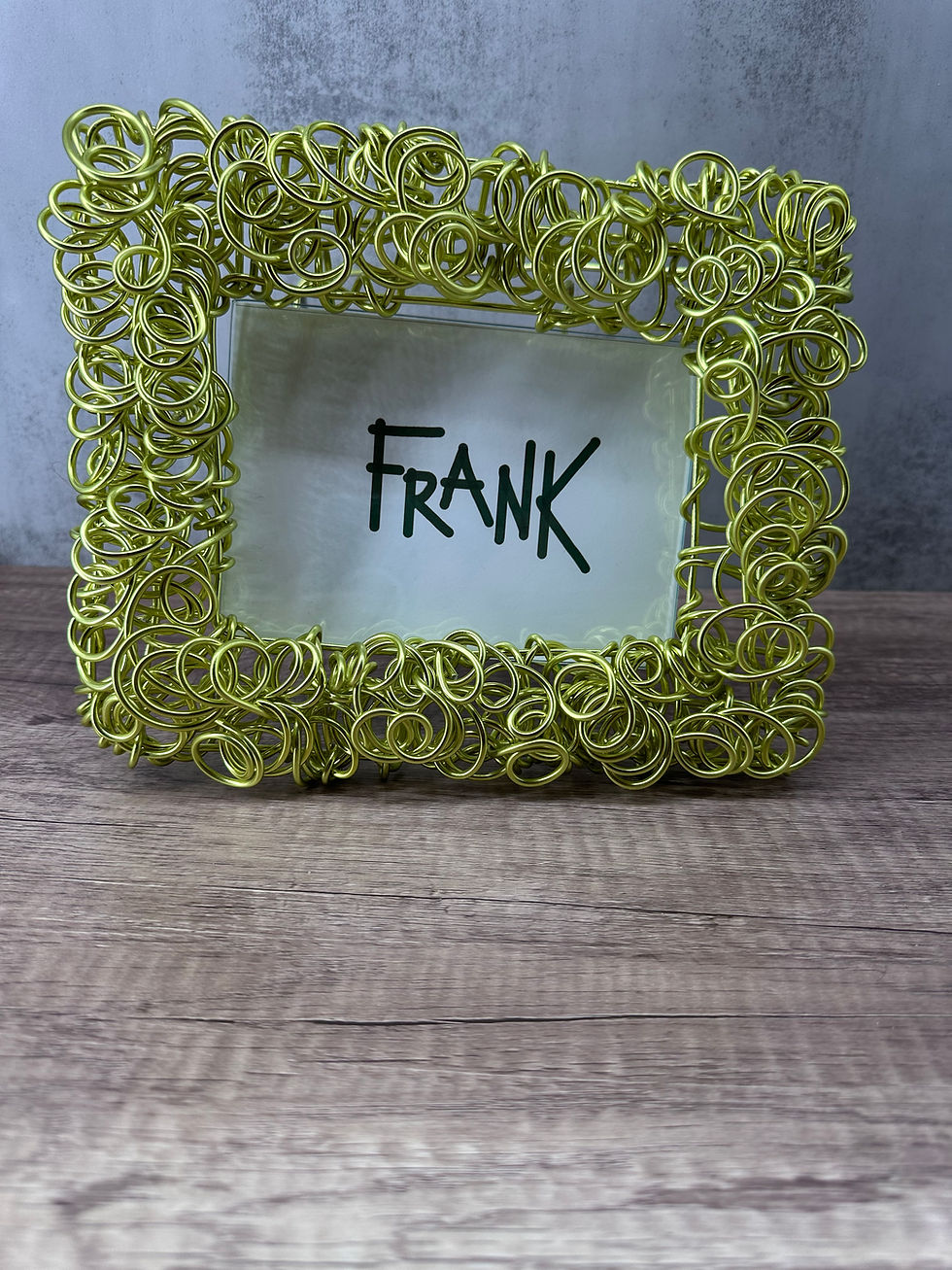 Thumbnail: "Loops" Wire Photo Frame (5"x7"  window)