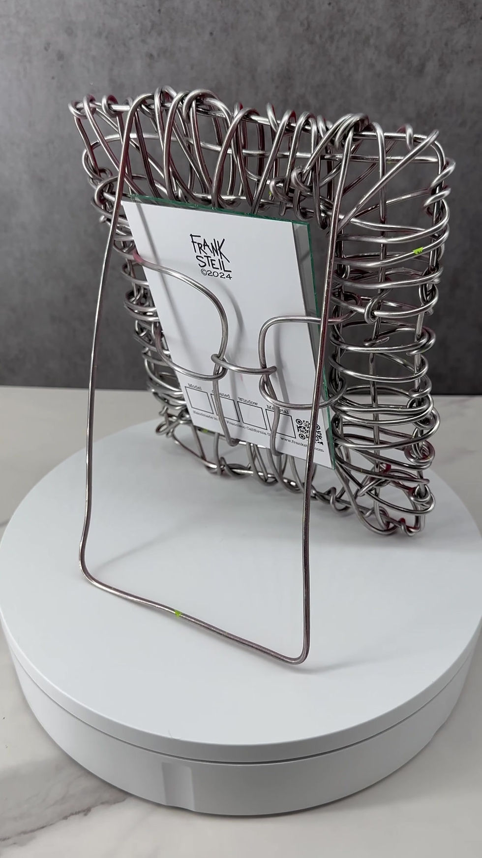 Thumbnail: "Vandal"  Photo Frame (4"x6" window)
