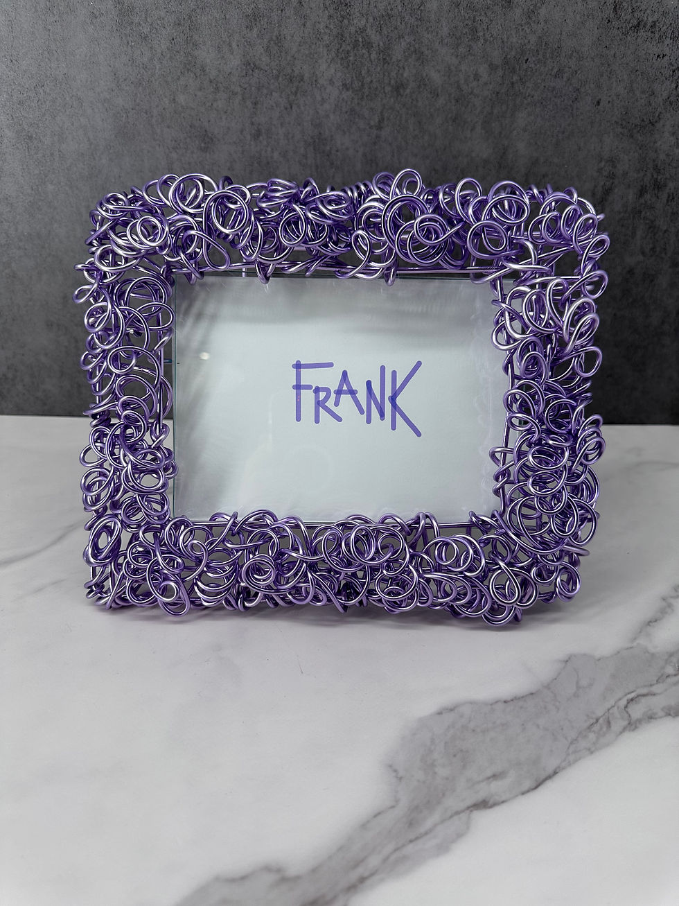 Thumbnail: "Loops" Wire Photo Frame (4"x6"  window)