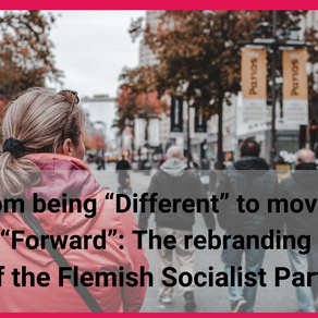 From being “Different” to moving “Forward”: The rebranding of the Flemish Socialist Party