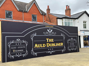 A new establishment, 'The Auld Dubliner', will soon grace the heart of Formby village