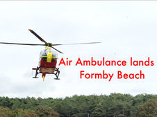 Air Ambulance Called to Horse Riding Incident on Formby Beach