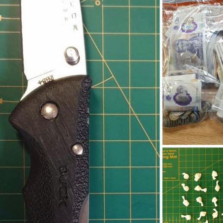 A 21-year-old man from Netherton arrested for drug supply, money laundering and possession of knife