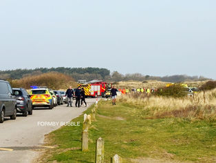 Dramatic Rescue at Formby Beach as Woman Found Alive After Major Emergency Response
