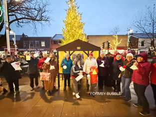 Lantern Parade with Christmas Carols – A Magical Afternoon in Formby Village