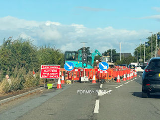 Major Roadworks on Liverpool Road Causing Ongoing Congestion Until middle of November