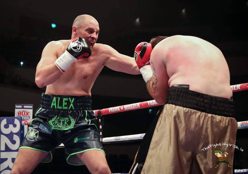 Boxing Alex Formby Boxer Alex Dickinson made his professional debut and won!