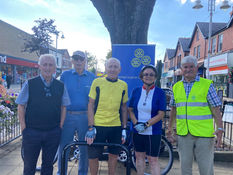 Well done Bill and Val but the Formby Christmas Carol Wagon still needs more funds to carry on